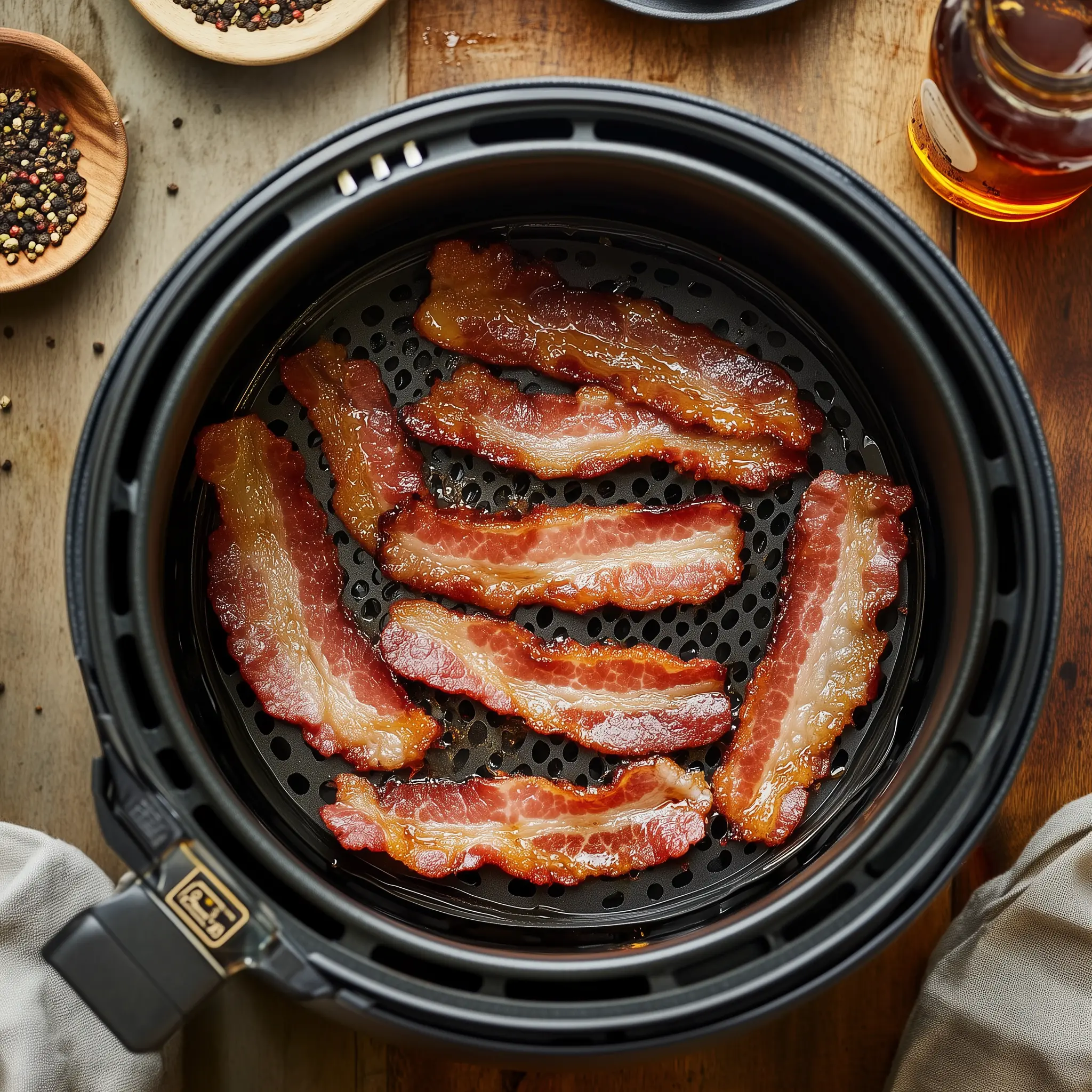 Bacon in airfryer