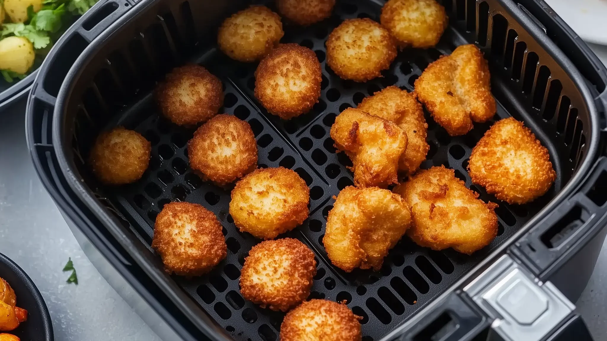 Frituursnacks in airfryer